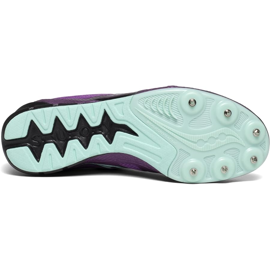 タナゴ3 Amazon.com | Saucony Women's Vendetta 3 Track Spikes, Purple